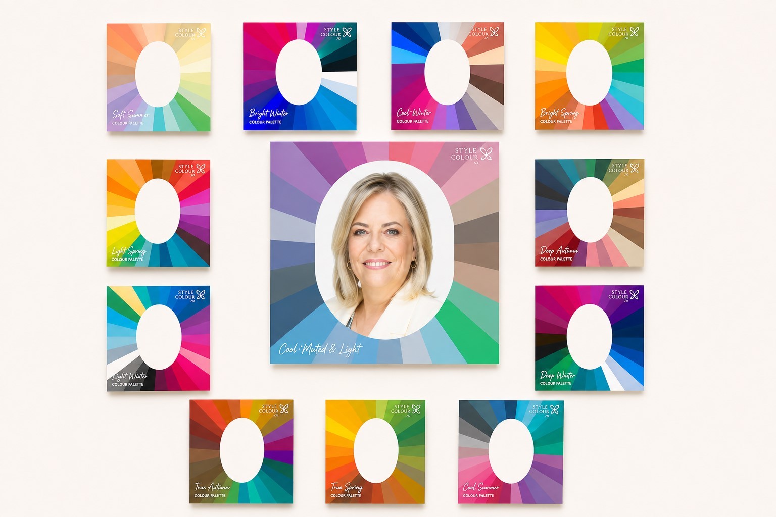 Colour analysis palette and style inspiration